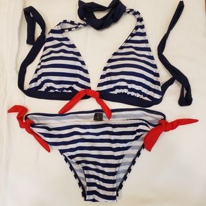 Swim - NEW ⭐ Sailor Striped Bow Tie Bikini Swim - NEW ⭐ Sailor Striped Bow Tie Bikini